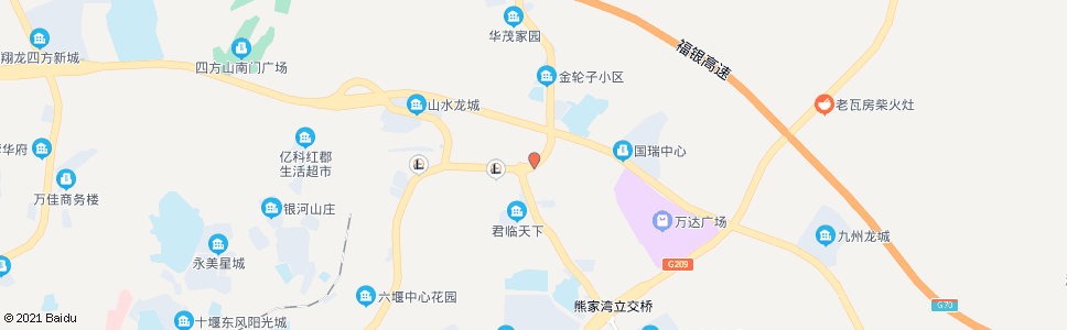 十堰夏家店_公交站地图_十堰公交_妙搜公交查询2025