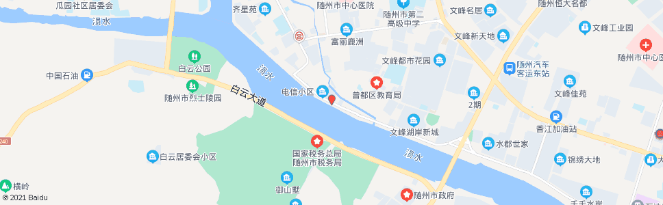 随州建工小区_公交站地图_随州公交_妙搜公交查询2025