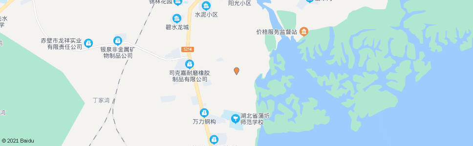 咸宁陆水新村_公交站地图_咸宁公交_妙搜公交查询2024