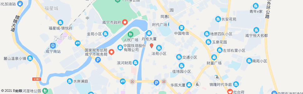 咸宁滨河东路_公交站地图_咸宁公交_妙搜公交查询2024