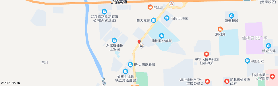 仙桃棉纺厂_公交站地图_仙桃公交_妙搜公交查询2024