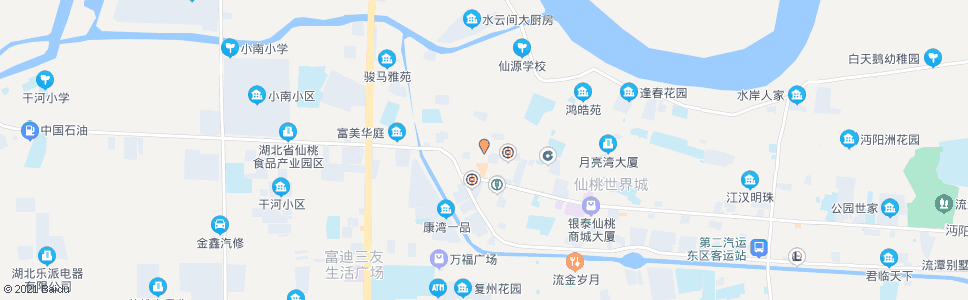 仙桃华航小区_公交站地图_仙桃公交_妙搜公交查询2024