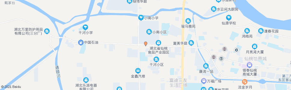 仙桃小南小区_公交站地图_仙桃公交_妙搜公交查询2024