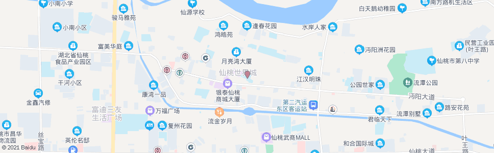 仙桃大新路小学_公交站地图_仙桃公交_妙搜公交查询2025