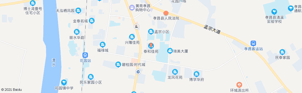 孝感泰合家园_公交站地图_孝感公交_妙搜公交查询2025