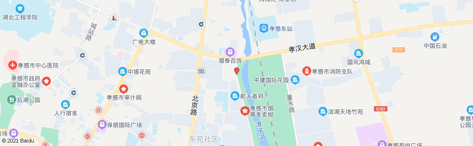 孝感交通路口_公交站地图_孝感公交_妙搜公交查询2025