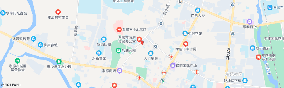 孝感市妇幼保健院_公交站地图_孝感公交_妙搜公交查询2025