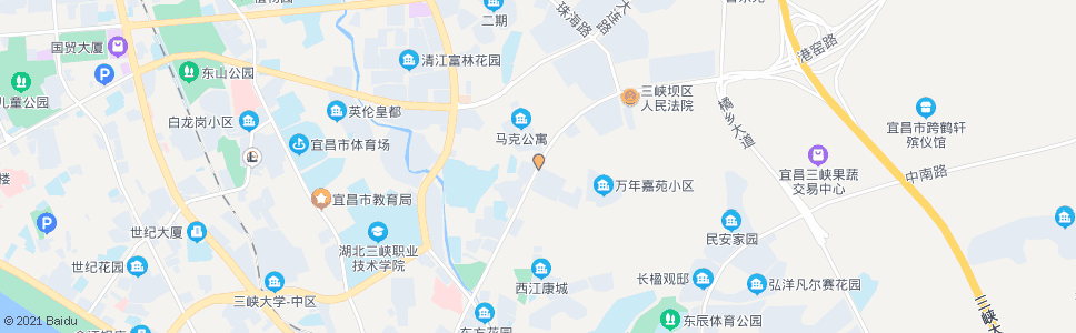 宜昌金东山市场_公交站地图_宜昌公交_妙搜公交查询2025