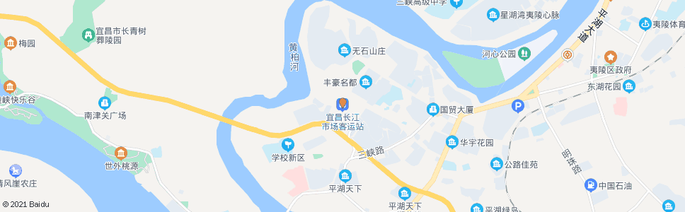 宜昌长江市场客运站_公交站地图_宜昌公交_妙搜公交查询2025