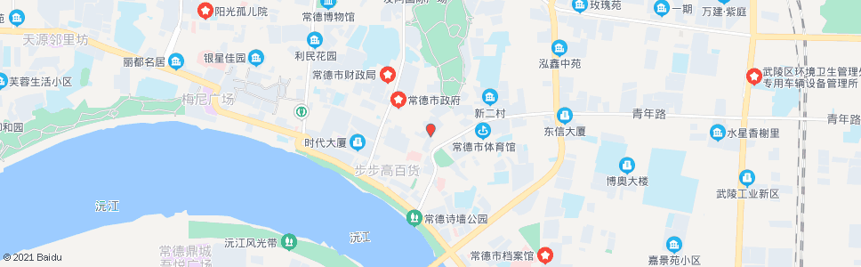 常德常德信访中心_公交站地图_常德公交_妙搜公交查询2024