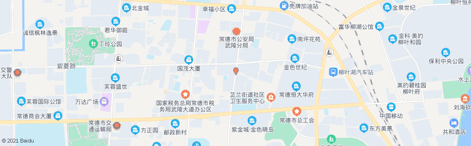 常德芷兰小区_公交站地图_常德公交_妙搜公交查询2025