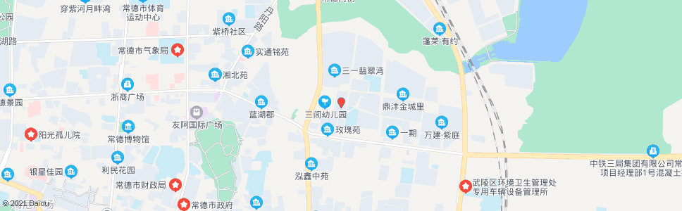 常德三闾小区_公交站地图_常德公交_妙搜公交查询2024