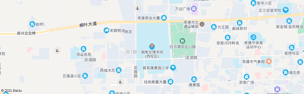 常德文理学院东院_公交站地图_常德公交_妙搜公交查询2025