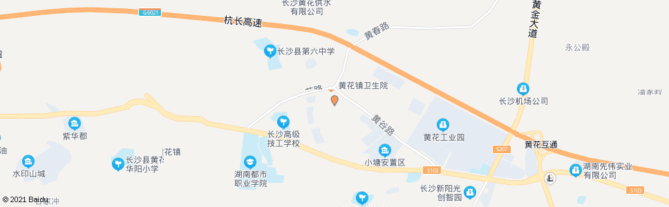 长沙黄花商业街口_公交站地图_长沙公交_妙搜公交查询2024