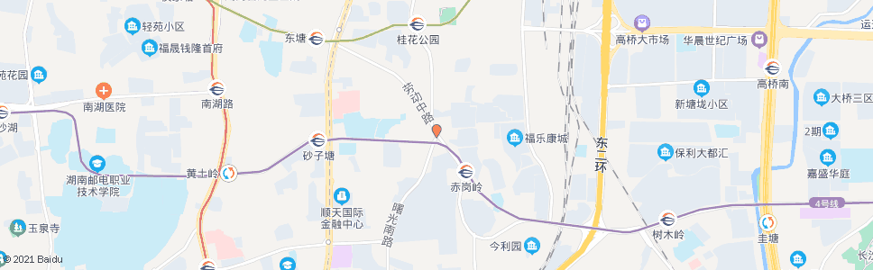 长沙曙光路南口_公交站地图_长沙公交_妙搜公交查询2025