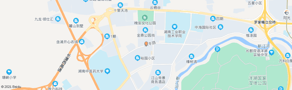 长沙车塘河路学士路口_公交站地图_长沙公交_妙搜公交查询2024