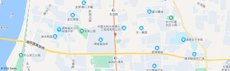 长沙新韶路口_公交站地图_长沙公交_妙搜公交查询2024