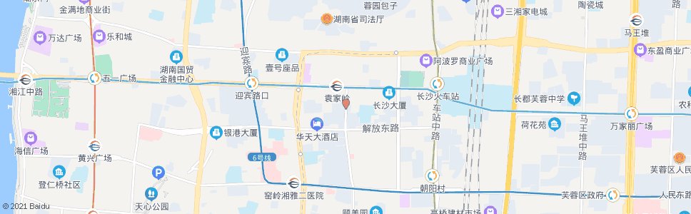 长沙曙光北路_公交站地图_长沙公交_妙搜公交查询2024