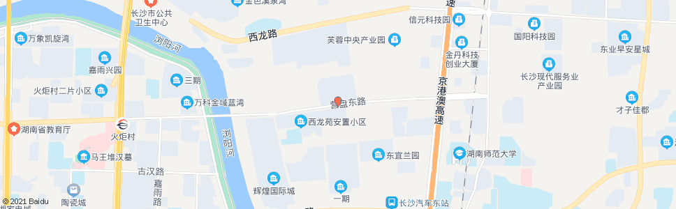 长沙高家坡路安油路口_公交站地图_长沙公交_妙搜公交查询2025