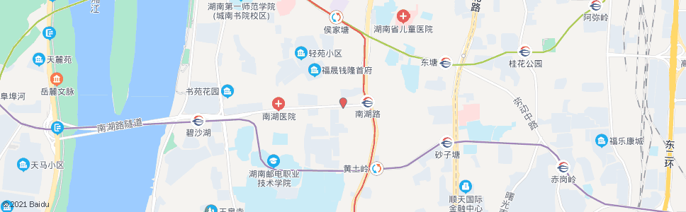 长沙天剑路口_公交站地图_长沙公交_妙搜公交查询2024