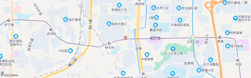 长沙马王堆路劳动路口_公交站地图_长沙公交_妙搜公交查询2024