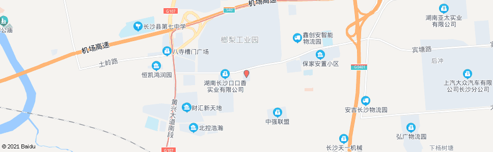 长沙博能_公交站地图_长沙公交_妙搜公交查询2024