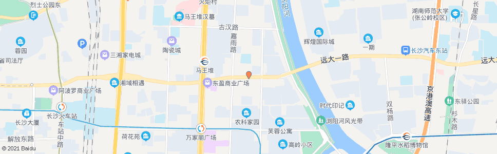 长沙远大路古曲路口_公交站地图_长沙公交_妙搜公交查询2024