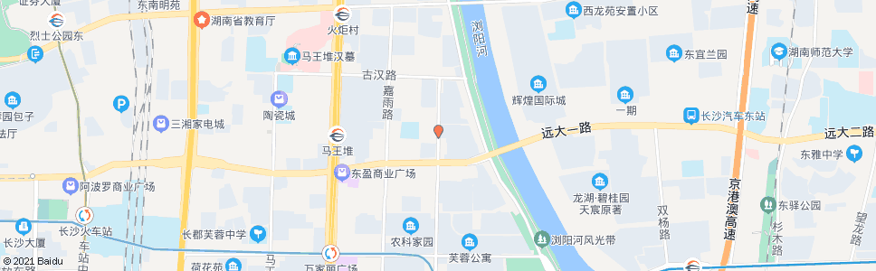 长沙古曲路纬二路口_公交站地图_长沙公交_妙搜公交查询2024