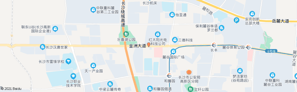 长沙桐梓坡路嘉运路口_公交站地图_长沙公交_妙搜公交查询2024