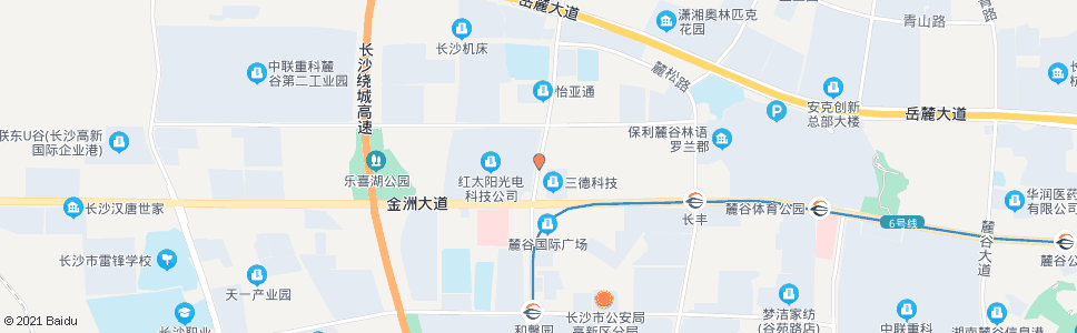 长沙东方红路桐梓坡路口_公交站地图_长沙公交_妙搜公交查询2024