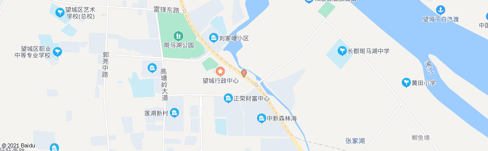 长沙雷锋大道望府路口_公交站地图_长沙公交_妙搜公交查询2024