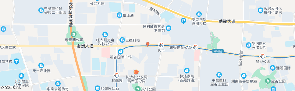 长沙桐梓坡路麓松路口_公交站地图_长沙公交_妙搜公交查询2024