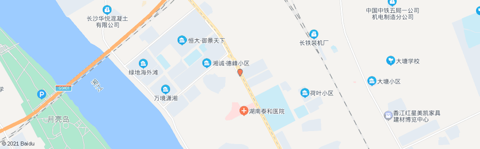 长沙冯蔡路口_公交站地图_长沙公交_妙搜公交查询2025