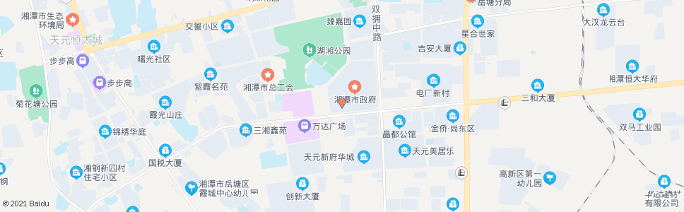 湘潭公汽保修厂_公交站地图_湘潭公交_妙搜公交查询2024