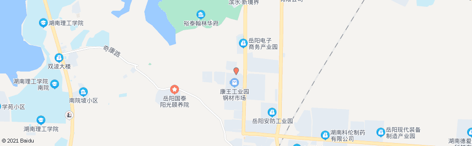 岳阳钢材市场_公交站地图_岳阳公交_妙搜公交查询2025