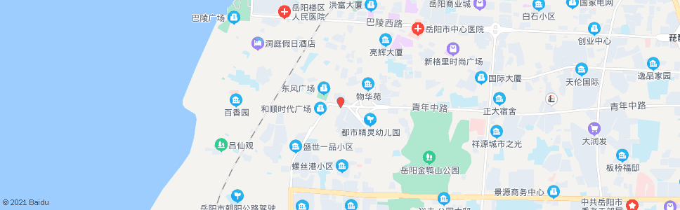 岳阳雅典新城_公交站地图_岳阳公交_妙搜公交查询2025