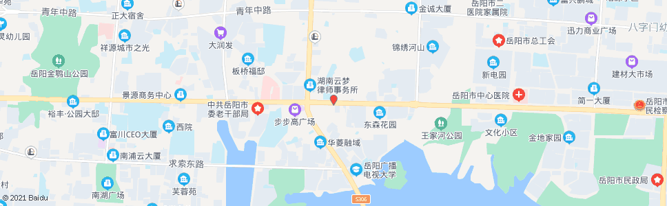 岳阳星海音乐学校_公交站地图_岳阳公交_妙搜公交查询2025