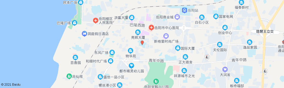 岳阳东方红小学_公交站地图_岳阳公交_妙搜公交查询2025