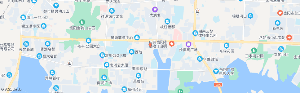 岳阳市政府_公交站地图_岳阳公交_妙搜公交查询2025