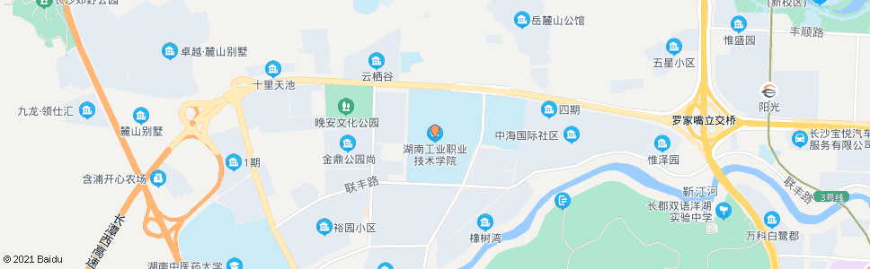 岳阳工业职院_公交站地图_岳阳公交_妙搜公交查询2025