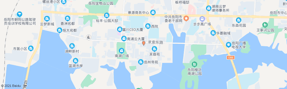 岳阳交警支队_公交站地图_岳阳公交_妙搜公交查询2025