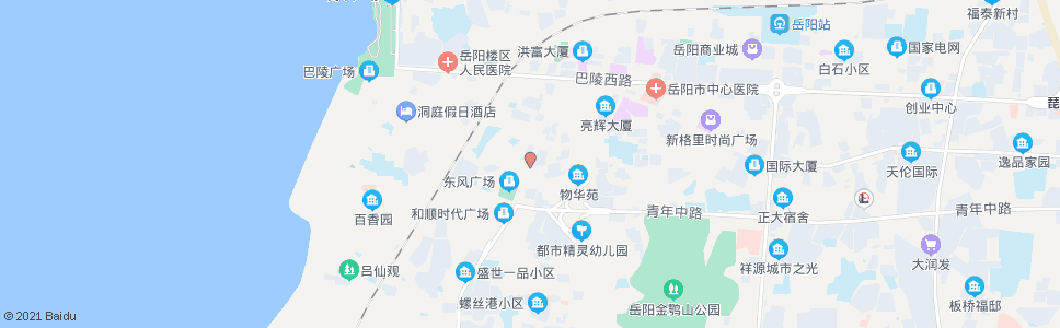 岳阳工人文化宫_公交站地图_岳阳公交_妙搜公交查询2025