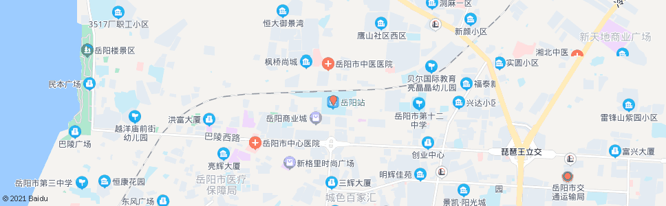 岳阳粟桥_公交站地图_岳阳公交_妙搜公交查询2025