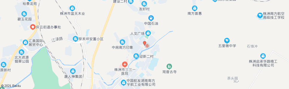 株洲山鹰商场(外国语学校北)_公交站地图_株洲公交_妙搜公交查询2024