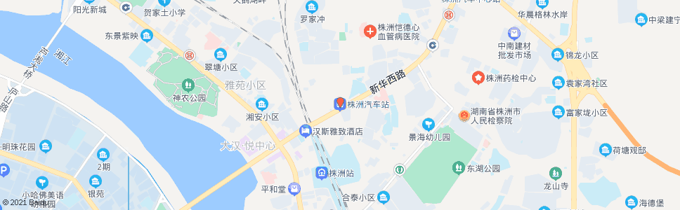 株洲湘运路东口_公交站地图_株洲公交_妙搜公交查询2024