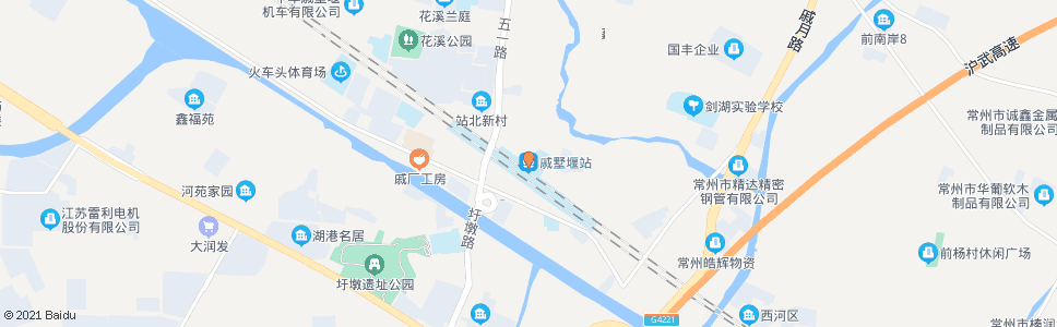 常州戚墅堰火车站_公交站地图_常州公交_妙搜公交查询2025