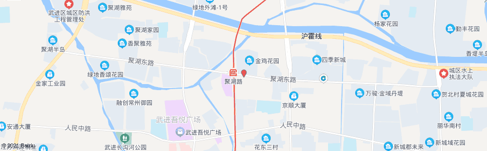 常州聚湖路金鸡路_公交站地图_常州公交_妙搜公交查询2025