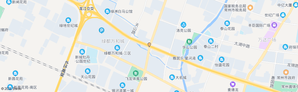 常州龙城大道长江路(前桥小区)_公交站地图_常州公交_妙搜公交查询2025