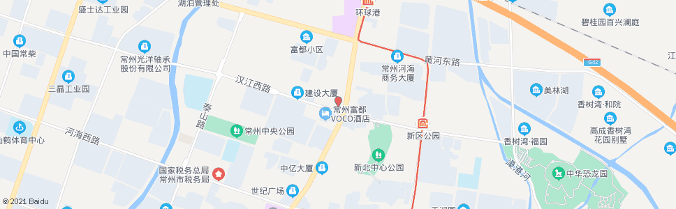 常州凤凰大酒店(金陵江南大饭店东)_公交站地图_常州公交_妙搜公交查询2025