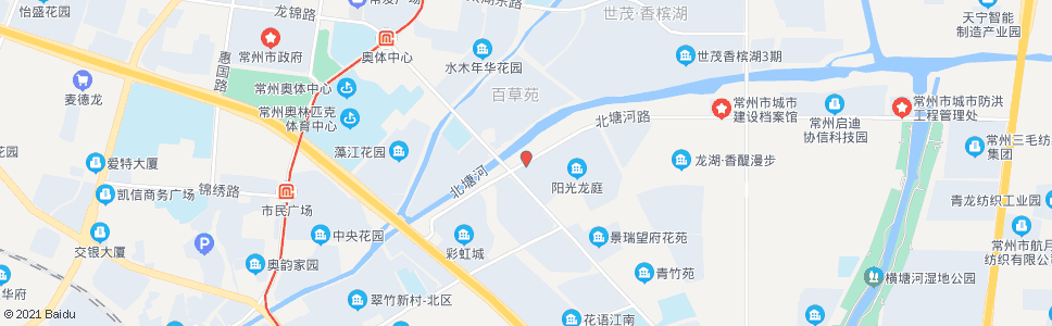 常州北塘河路龙锦路_公交站地图_常州公交_妙搜公交查询2025